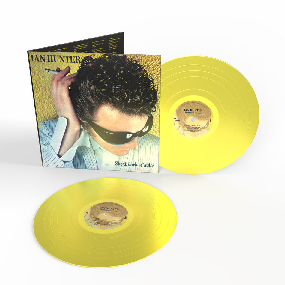 the album cover for Ian Hunter - Short Back N Sides (Exp)
