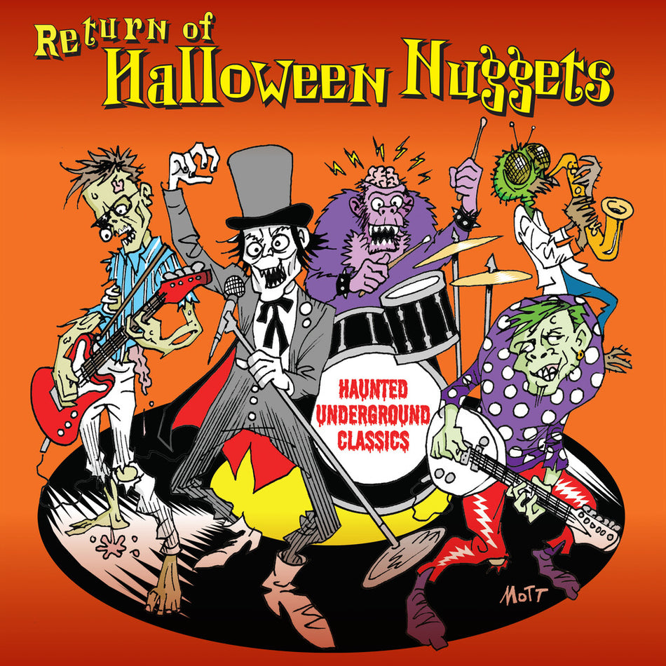 the album cover for Return Of Halloween Nuggets / Various - Return Of Halloween Nuggets / Various (Blk) [Colored Vinyl]