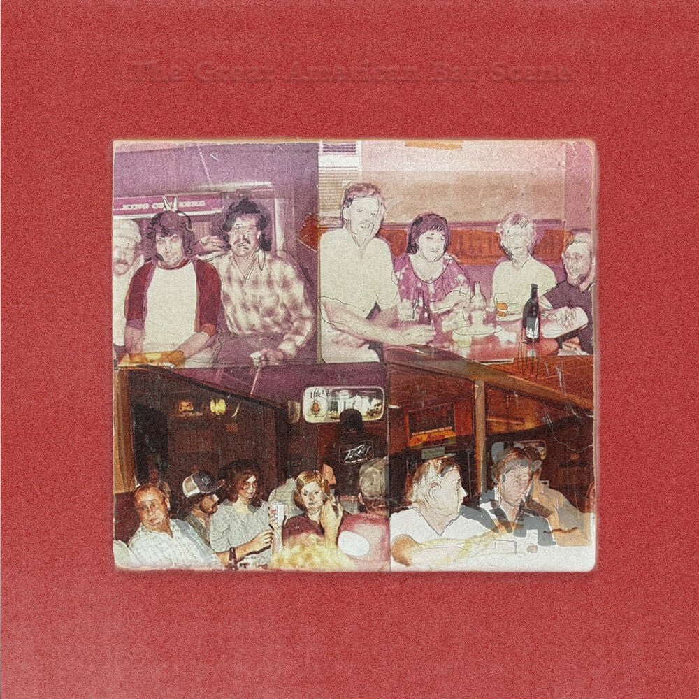the album cover for Zach Bryan - Great American Bar Scene
