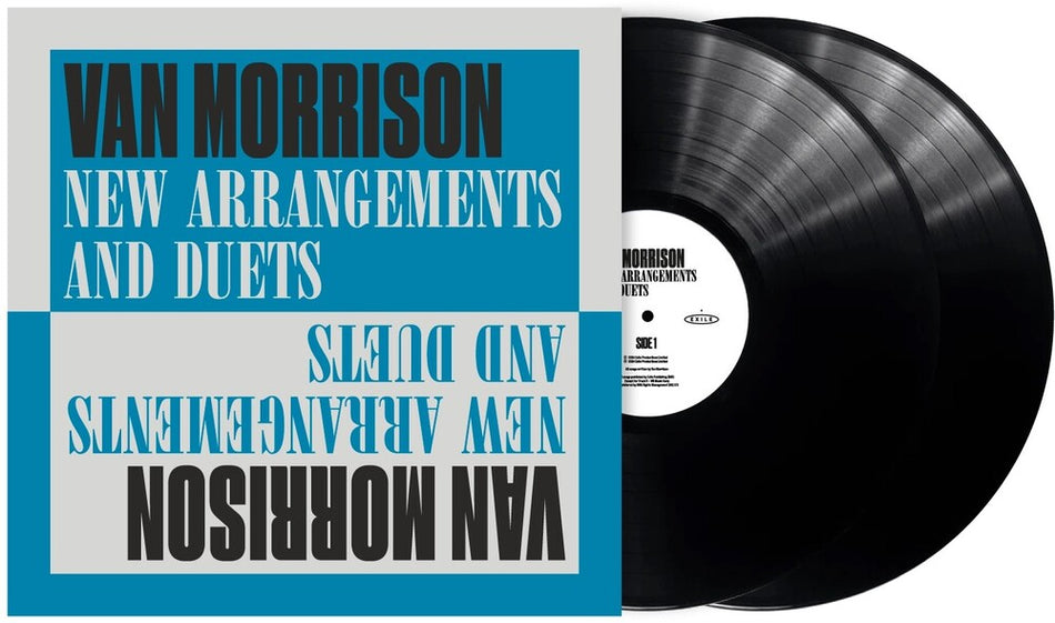 the album cover for Van Morrison - New Arrangements And Duets