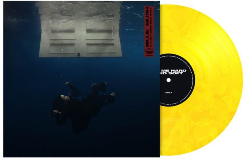 the album cover for Billie Eilish - Hit Me Hard & Soft [Colored Vinyl] (Ylw) (Eco) (Ita)