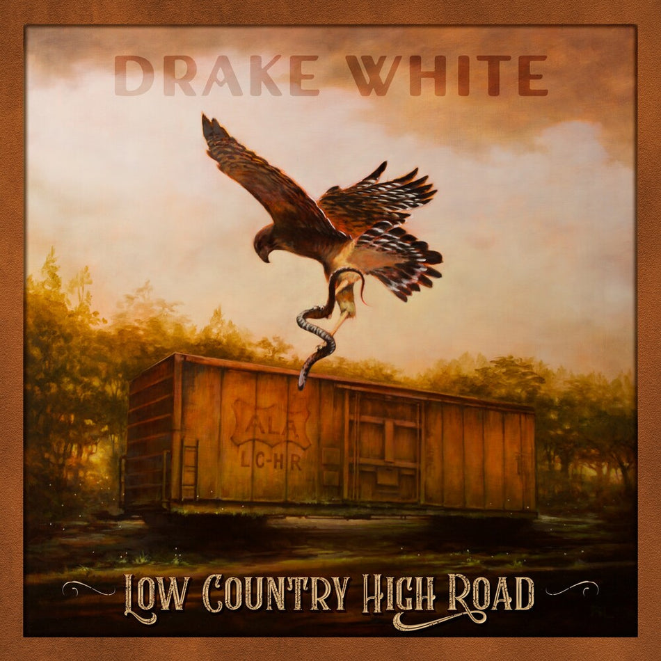 the album cover for Drake White - Low Country High Road