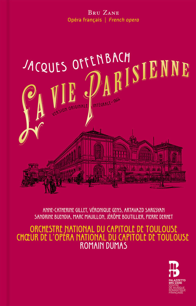 the album cover for Offenbach / Derhet / Boutillier - La Vie Parisienne (Original Version)
