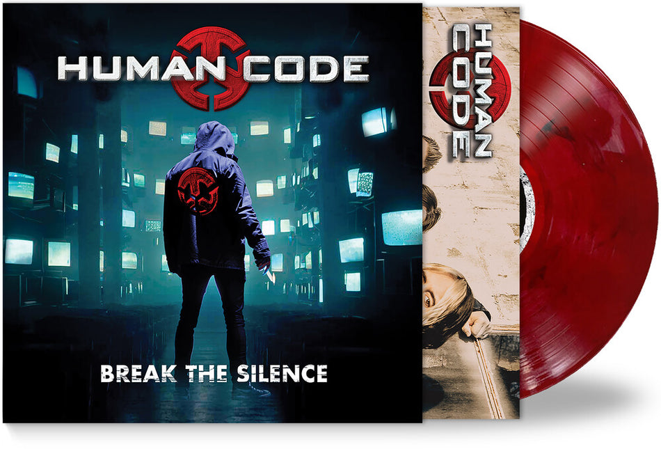 the album cover for Human Code - Break The Silence [Colored Vinyl] [Limited Edition] (Red)