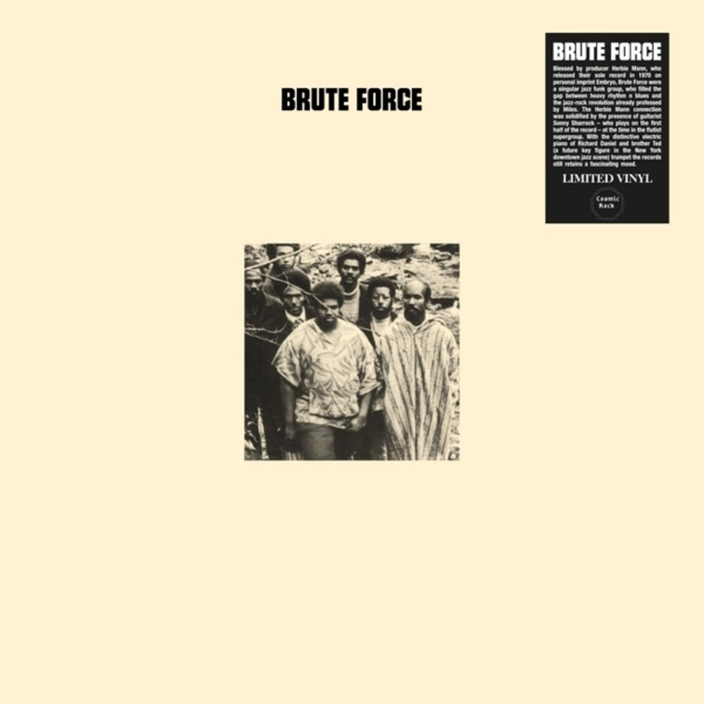 the album cover for BRUTE FORCE - Brute Force