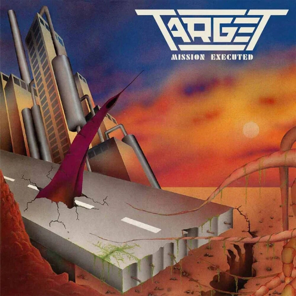 the album cover for Target - Mission Executed (Blue) [Colored Vinyl] (Wht) (Spla)