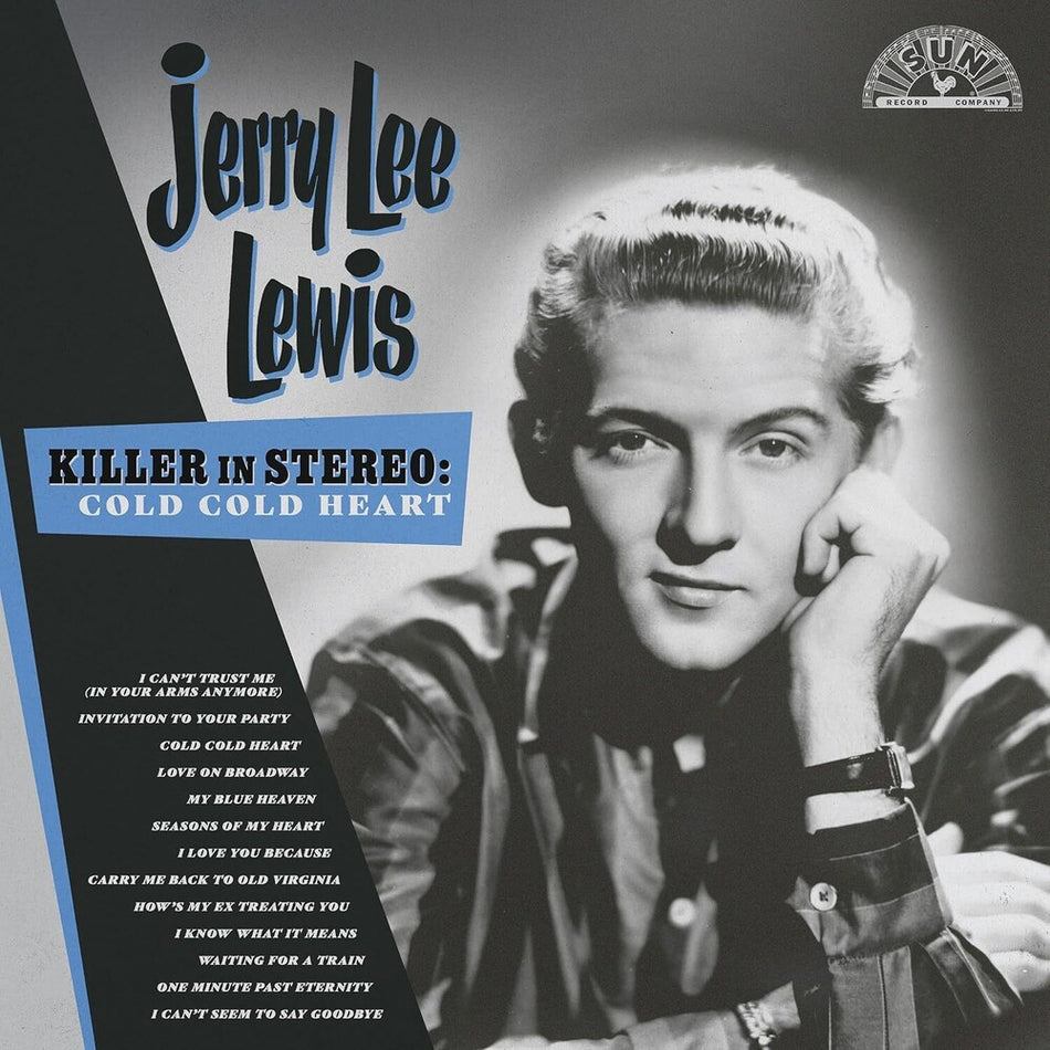 the album cover for Jerry Lewis  Lee - Killer In Stereo: Cold, Cold Heart