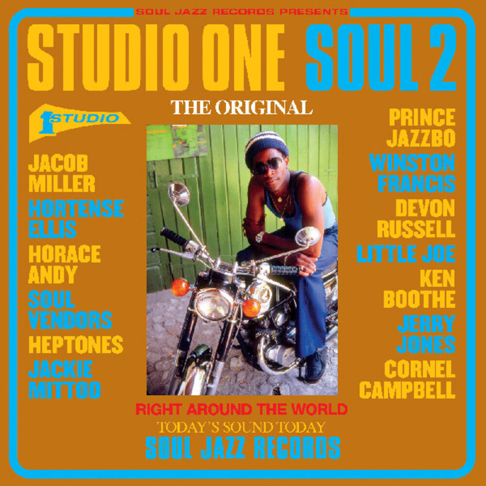 the album cover for Soul Jazz Records Presents - Studio One Soul 2 [Colored Vinyl] (Ylw) [Download Included]