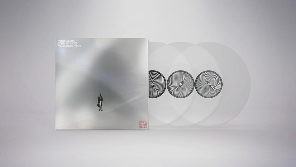 the album cover for John Lennon - Mind Games (Meditation Mixes) [Clear Vinyl] (Gate) [180 Gram]