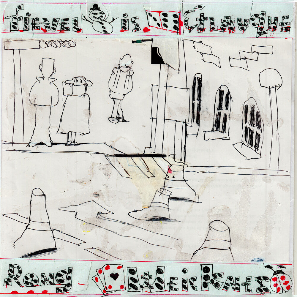 the album cover for Fievel Is Glauque - Rong Weicknes [LP]