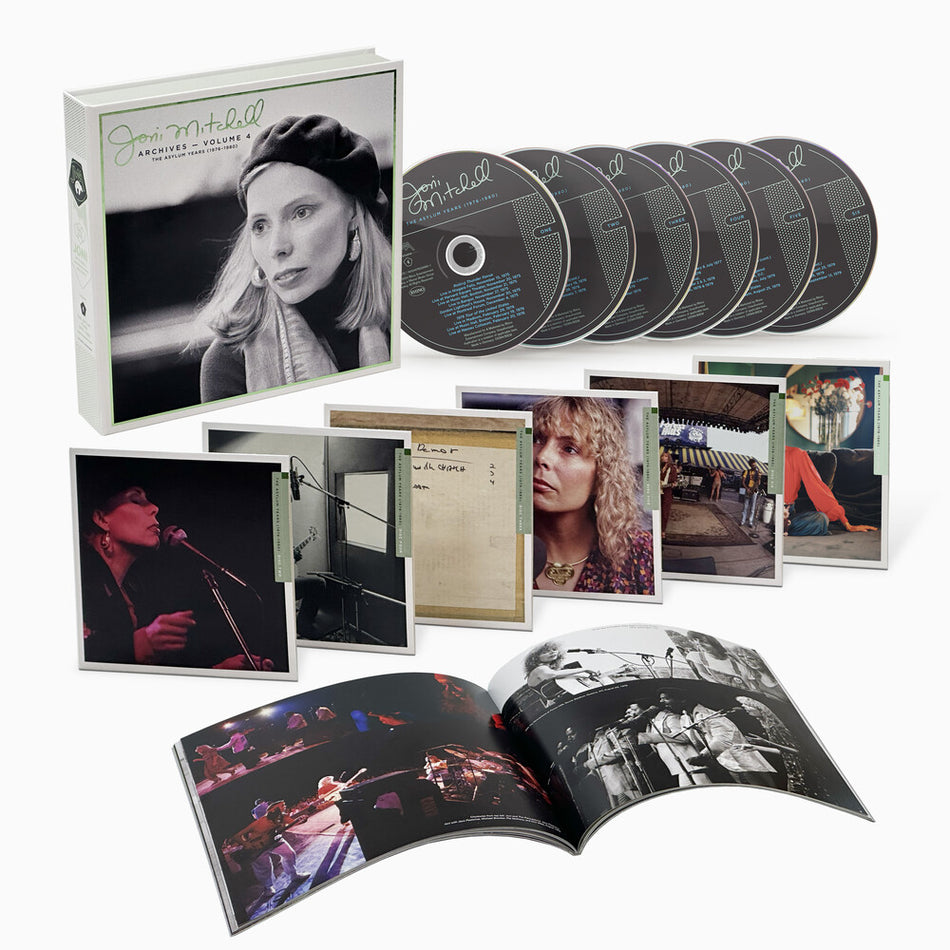 the album cover for Joni Mitchell - Joni Mitchell Archives - Volume 4: The Asylum Yrs