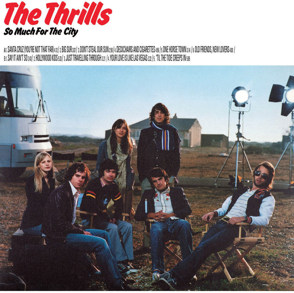 the album cover for Thrills - So Much For The City - White [Colored Vinyl] (Wht)