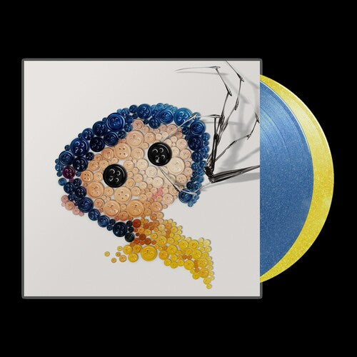 Bruno Coulais - Coraline Original Soundtrack LP (Indie Exclusive Blue and Yellow Glitter Vinyl)