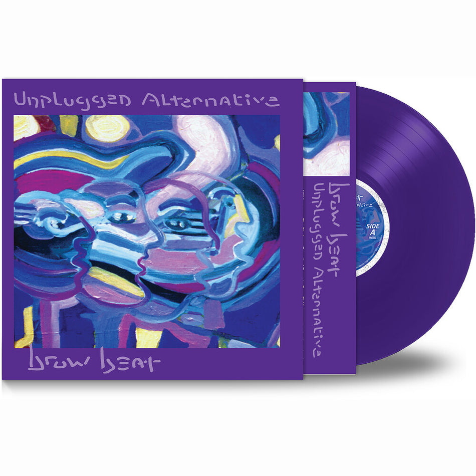 the album cover for Brow Beat - Unplugged Alternative [Colored Vinyl] (Purp)