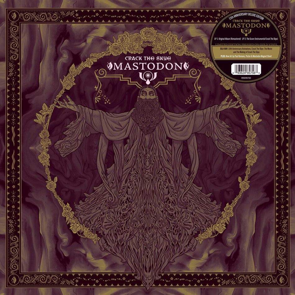 the album cover for Mastodon - Crack The Skye (15th Anniversary Deluxe Edition)