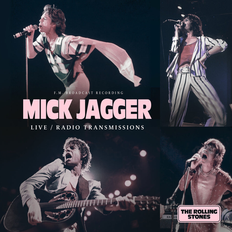 the album cover for Mick Jagger - Live / Radio Transmissions
