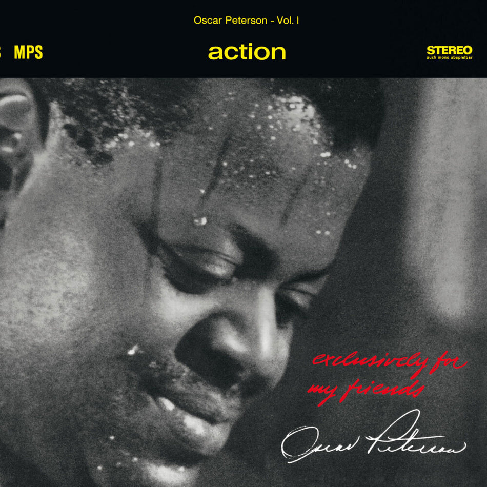 the album cover for Oscar Peterson - Action (Exclusively For My Friends Vol. 1)