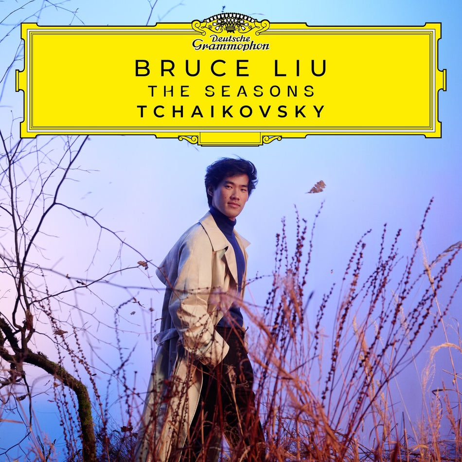 the album cover for Bruce Liu - Tchaikovsky: The Seasons