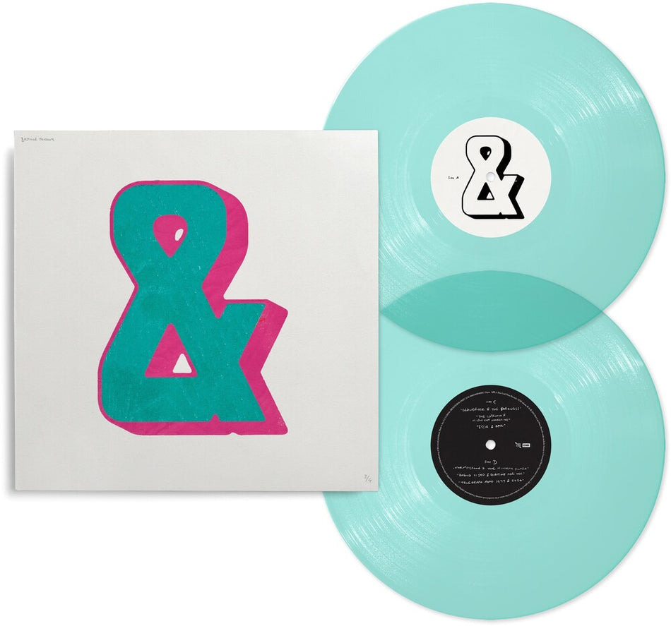the album cover for Bastille - & [Indie Exclusive Coke Bottle Clear 2 LP]