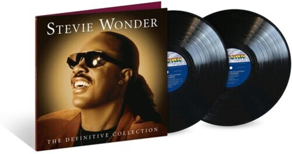the album cover for Stevie Wonder - The Definitive Collection - [2 LP]