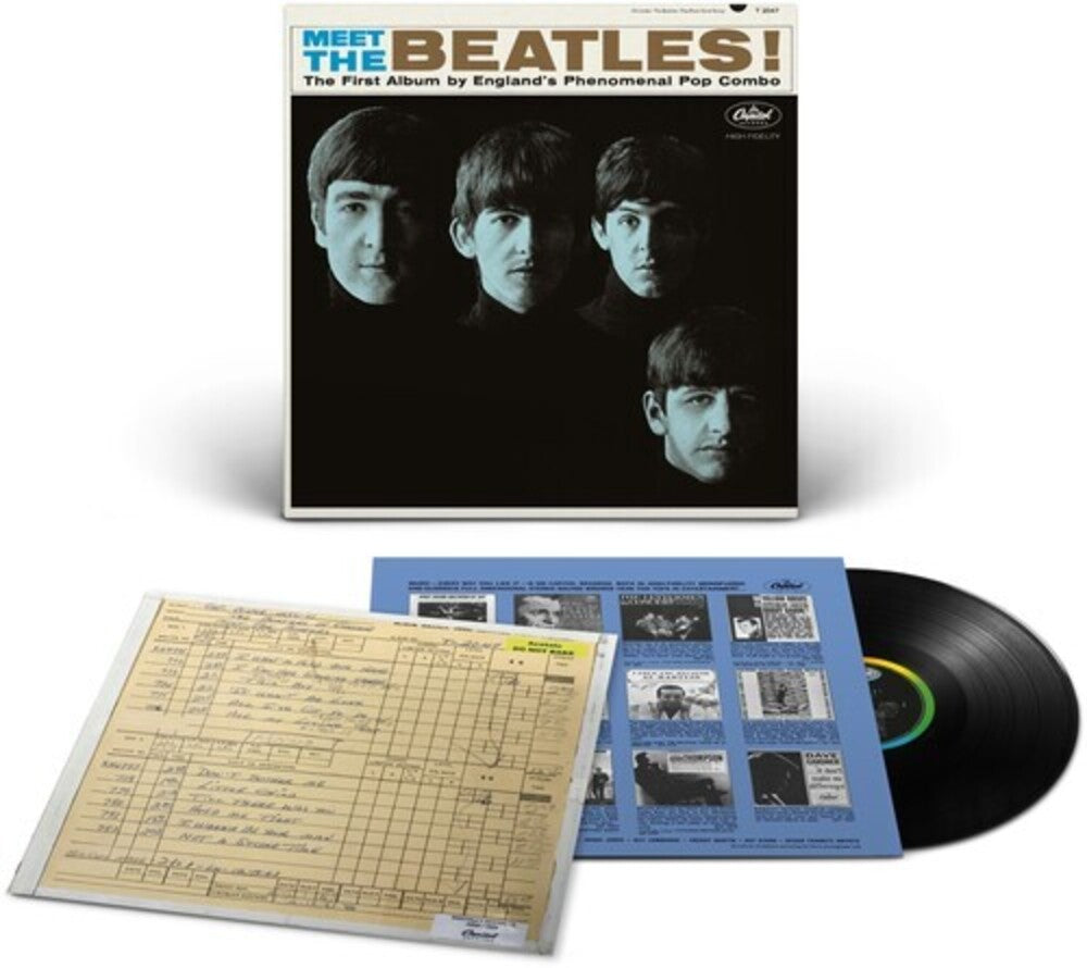the album cover for The Beatles - Meet The Beatles! -  [LP]