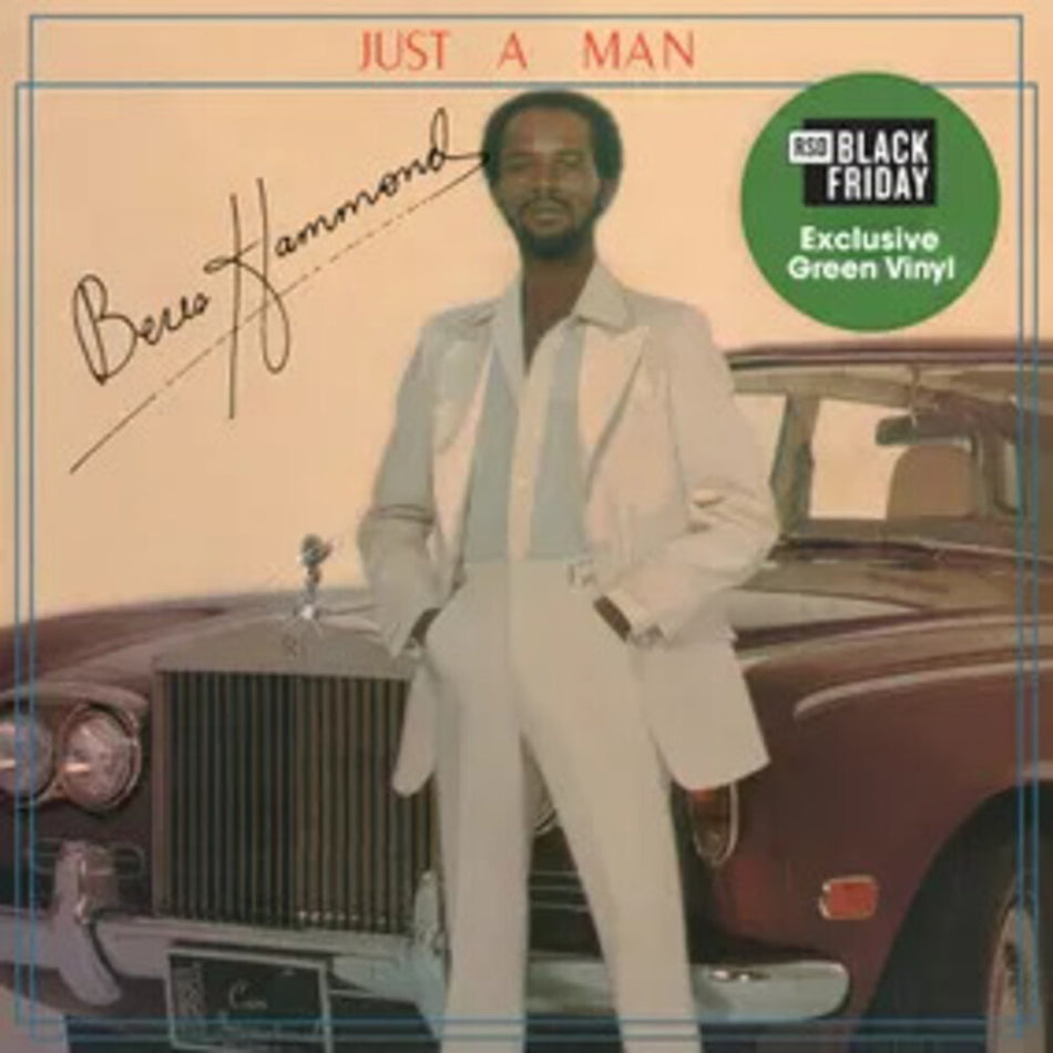 the album cover for Beres Hammond - Just A Man [RSD Black Friday 2024]