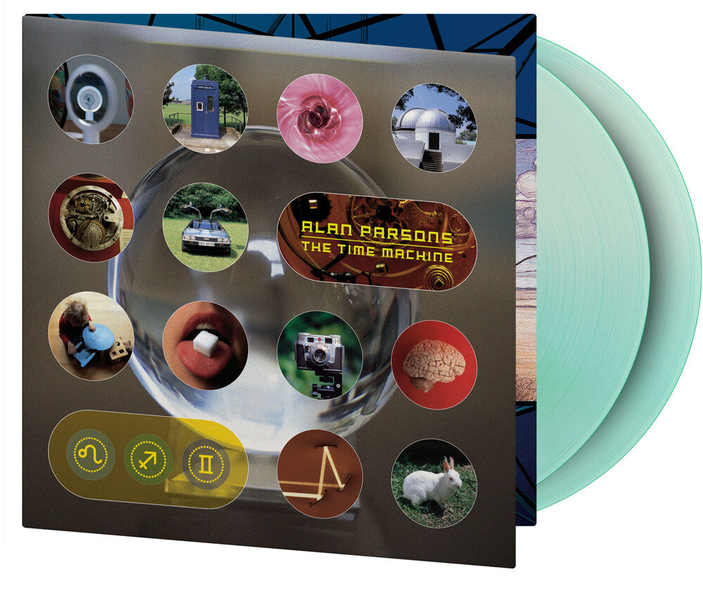 the album cover for Alan Parsons - Time Machine [Colored Vinyl] (Grn) [180 Gram]