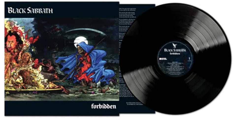 the album cover for Black Sabbath - Forbidden (2024 Tony Iommi Remix)