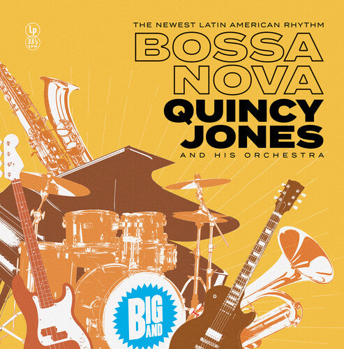 Quincy Jones - Big Band Bossa Nova LP (Yellow Vinyl)
