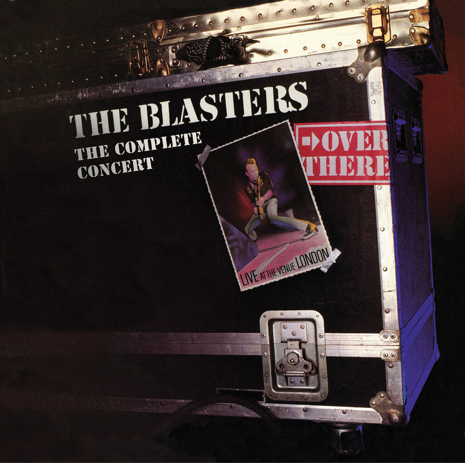 the album cover for Blasters - Over There: Live At The Venue London