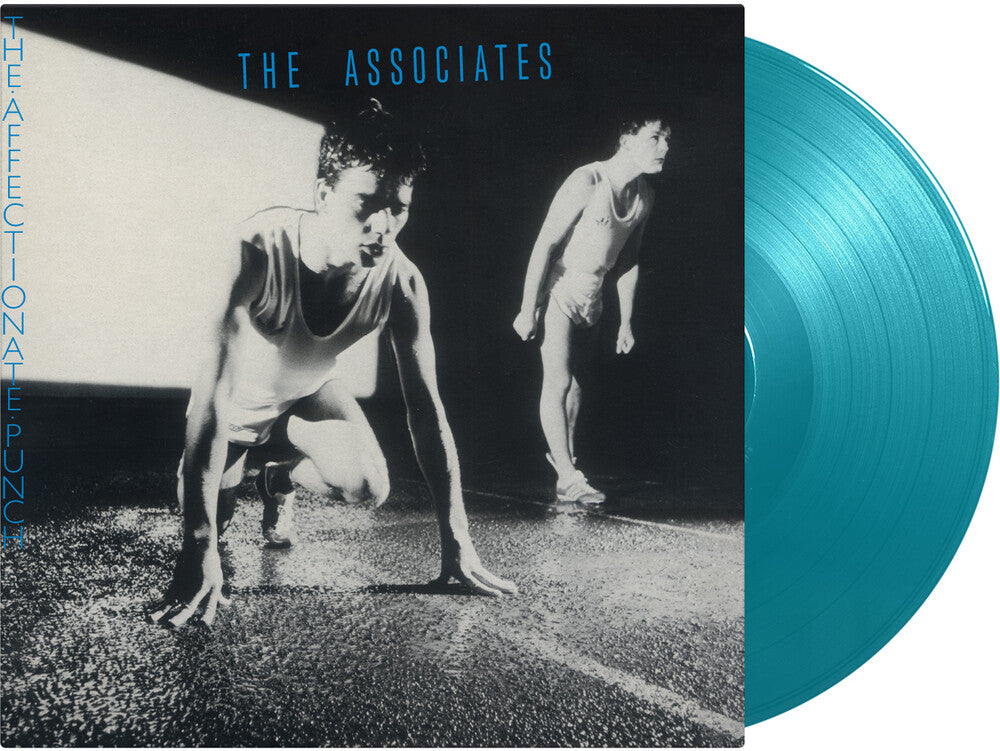 the album cover for Associates - Affectionate Punch - Turquoise Vinyl [Colored Vinyl] [Limited Edition]