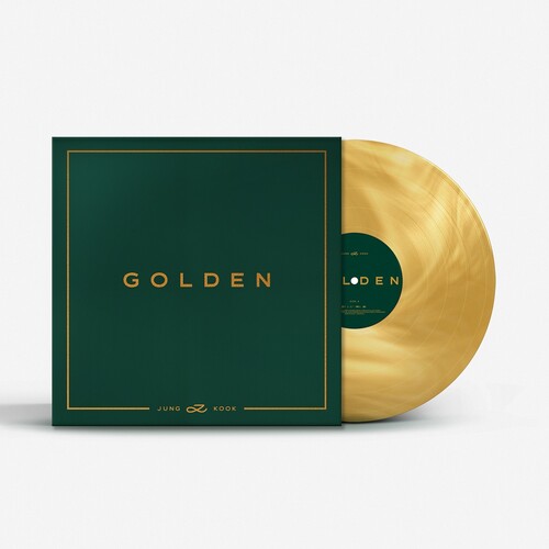 Jung Kook - Golden LP (Golden Vinyl W/ Postcard and Stickers)