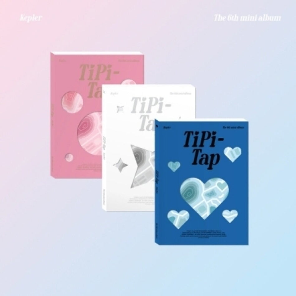 the album cover for Kep1er - Tipi-Tap - Random Cover (Post) (Stic) (Phob)