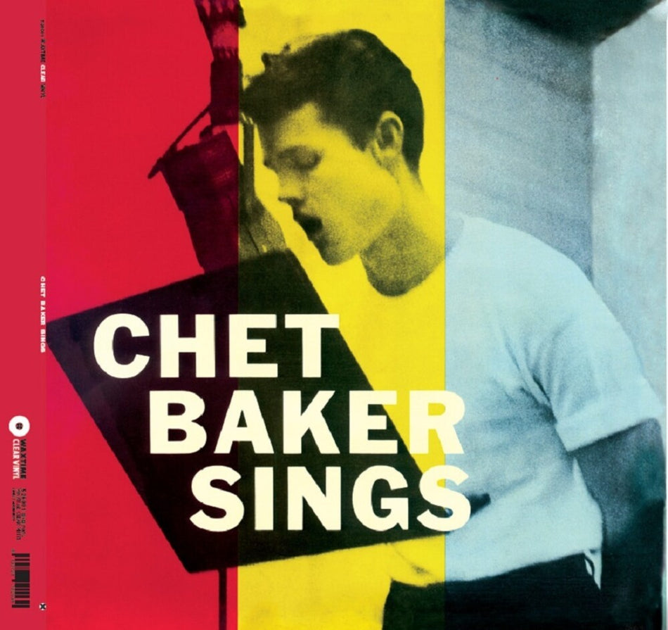 the album cover for Baker, Chet - Chet Baker Sings - Limited 180-Gram Clear Vinyl