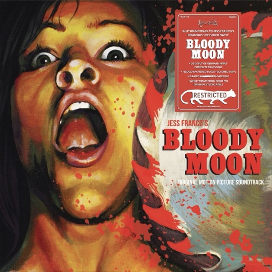 the album cover for Gerhard Heinz  (Gate) (Ltd) - Bloody Moon - O.S.T. (Gate) [Limited Edition]