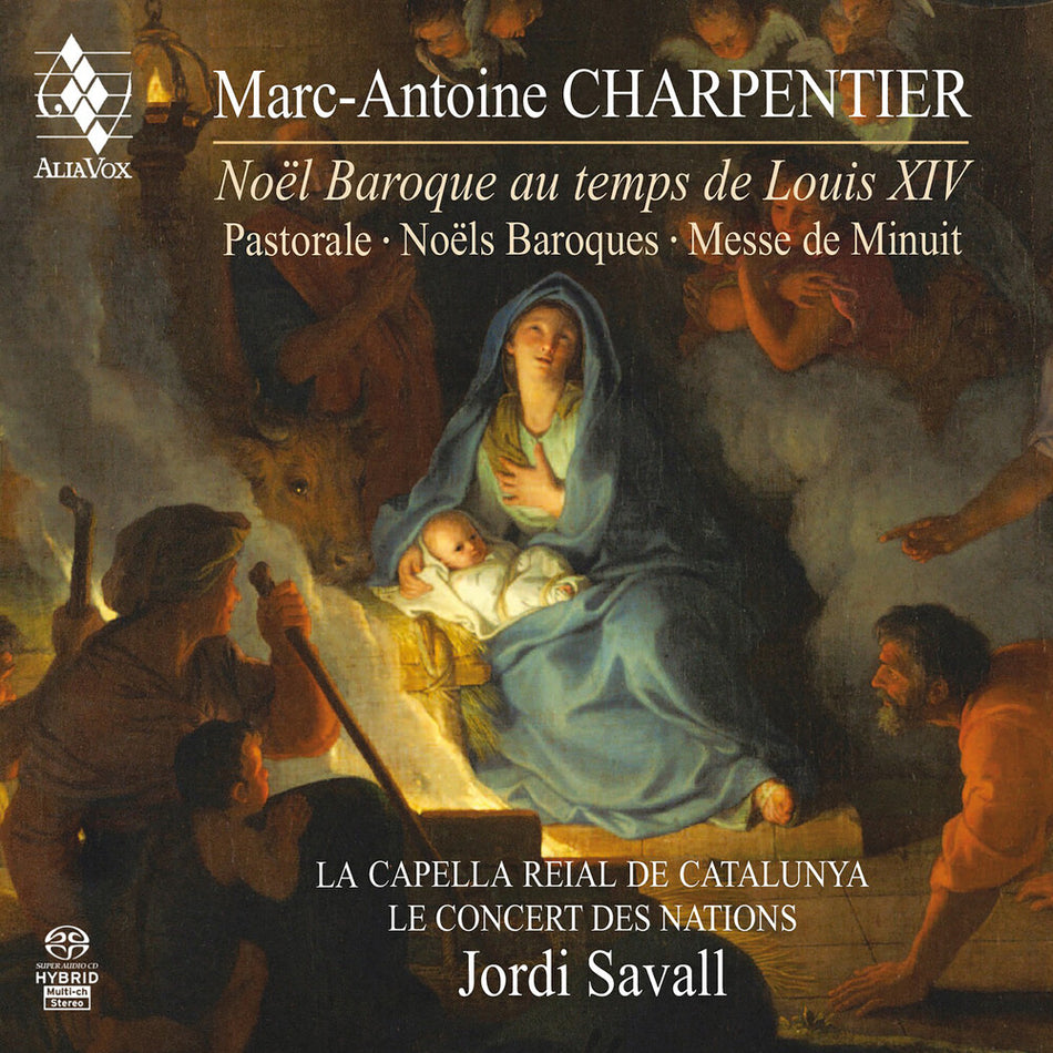 the album cover for Le Concert Des Nations - Baroque Christmas At The Time Of Louis Xiv
