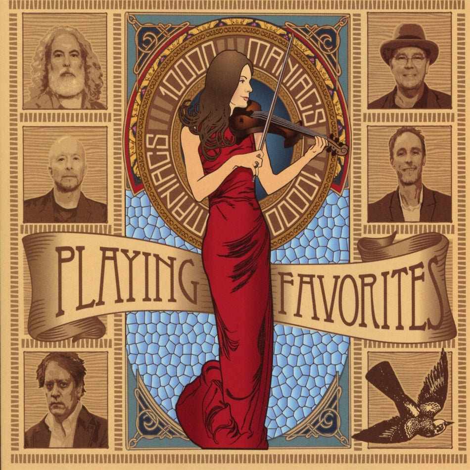the album cover for 000 10  Maniacs - Playing Favorites