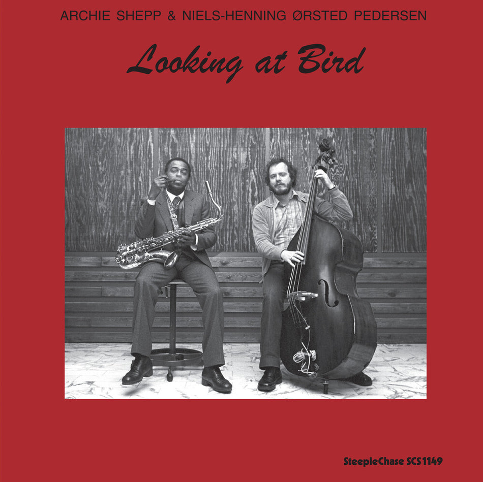the album cover for Archie Shepp - Looking at Bird
