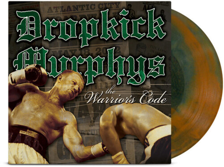 the album cover for Dropkick Murphys - Warrior's Code (Anniversary Edition) [Patina Rust Splash LP]