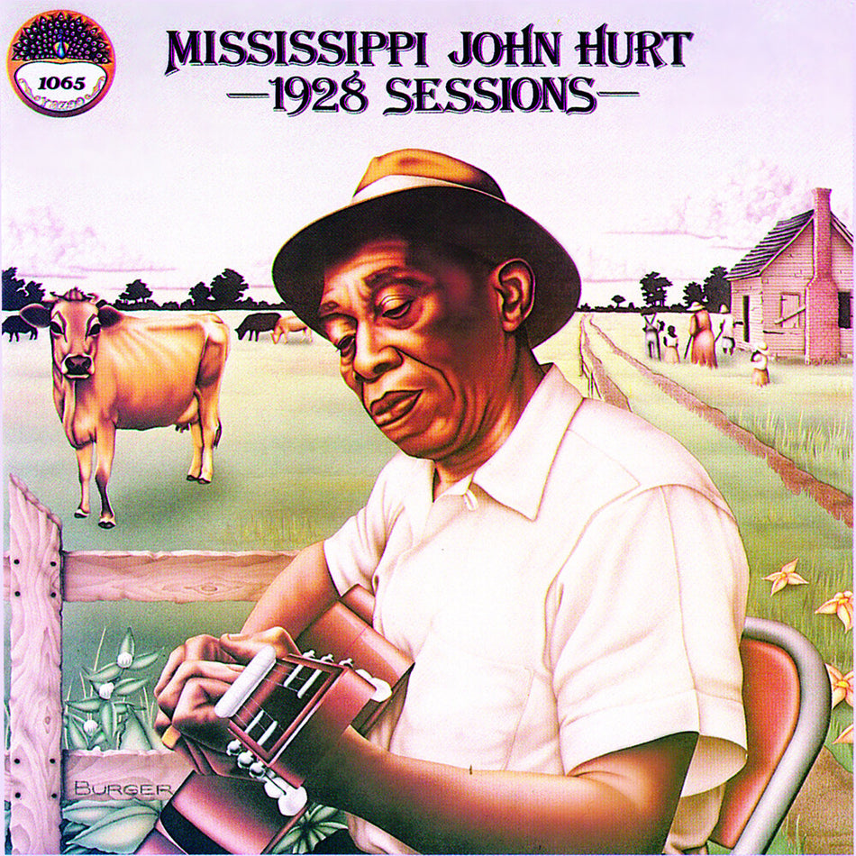 the album cover for Mississippi Hurt  John - 1928 Sessions