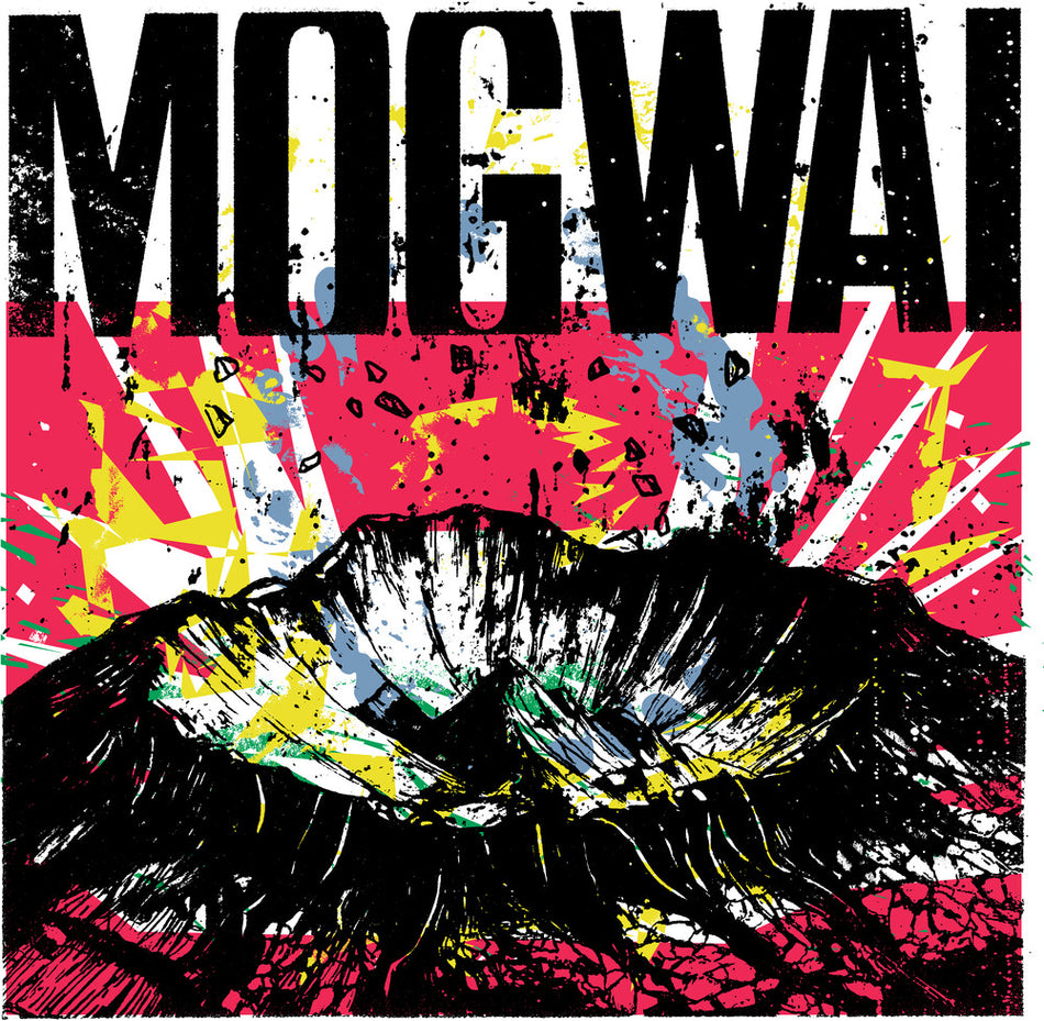 the album cover for Mogwai - Bad Fire