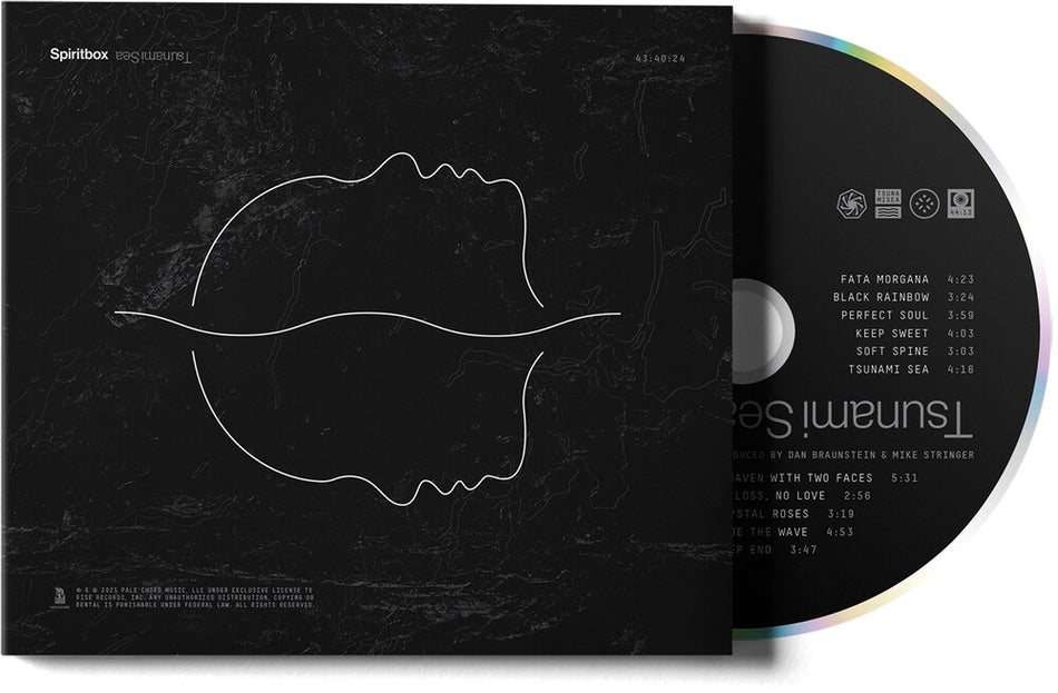 the album cover for Spiritbox - Tsunami Sea [CD]