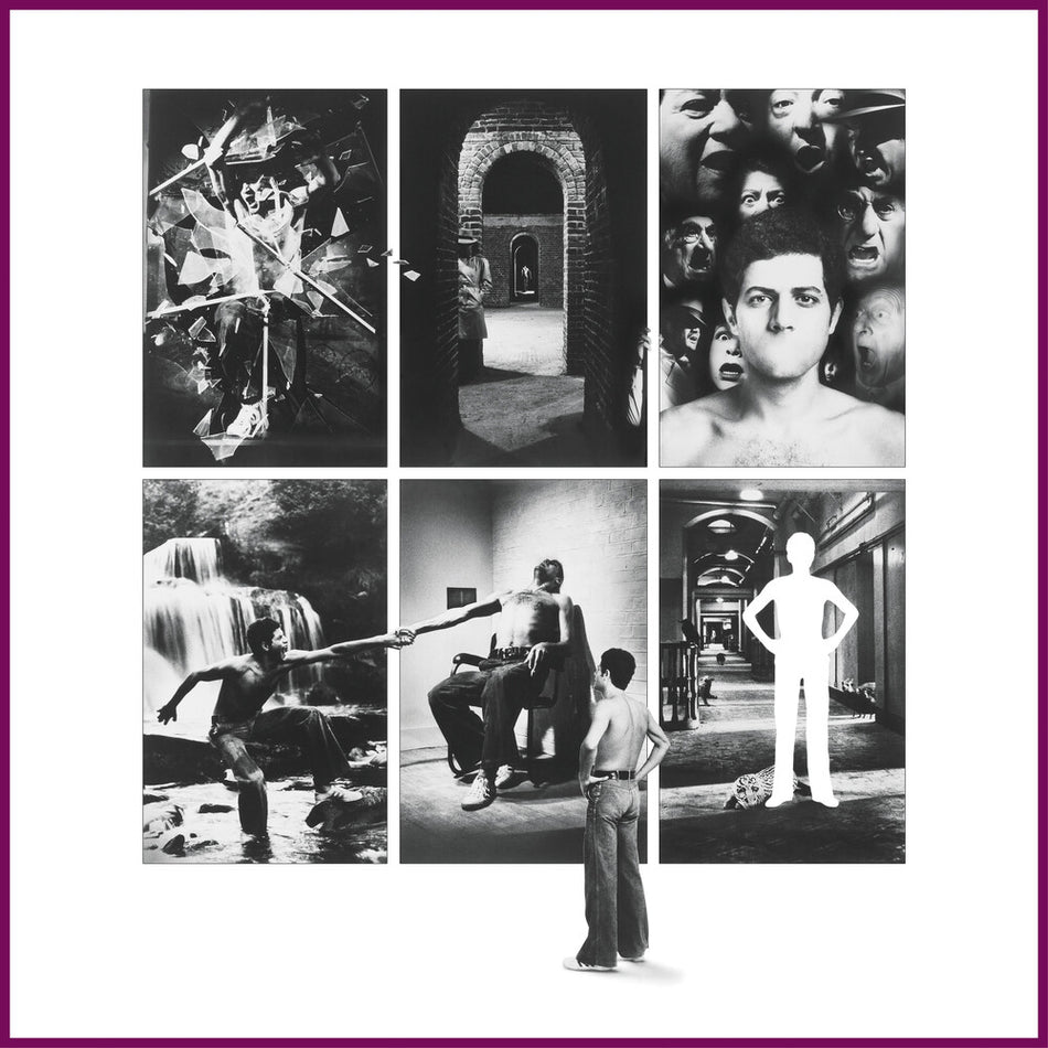 the album cover for Genesis - Lamb Lies Down On Broadway (Box) (Wbr)