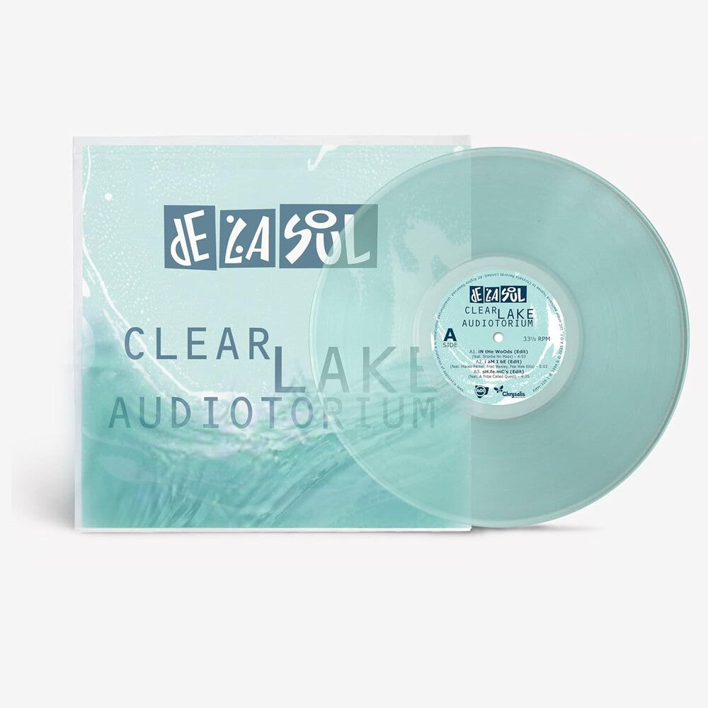 the album cover for De La Soul - Clear Lake Audiotorium [Colored Vinyl] (Ep) (Grn) [Limited Edition]
