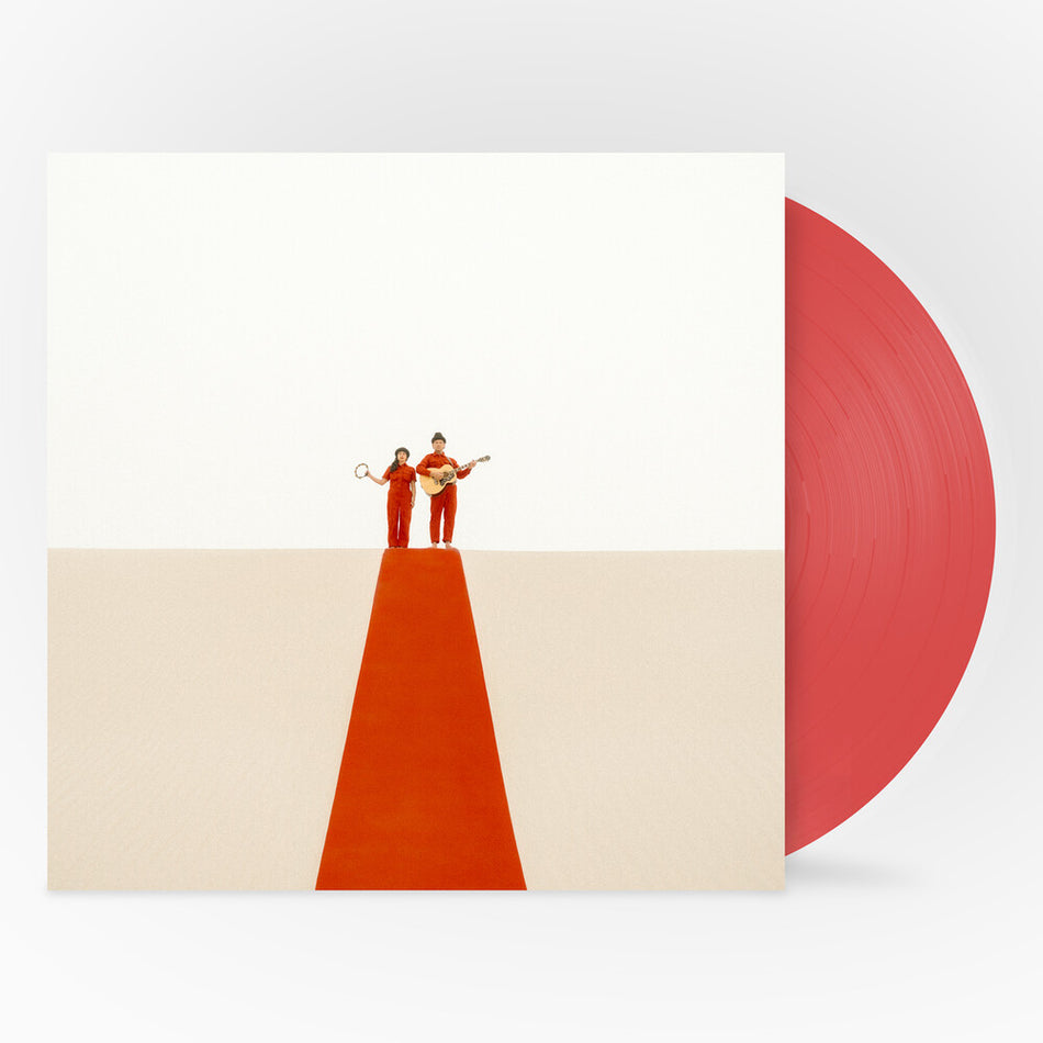 the album cover for St. Lucia - Fata Morgana: Dawn [Colored Vinyl] [180 Gram] (Red)