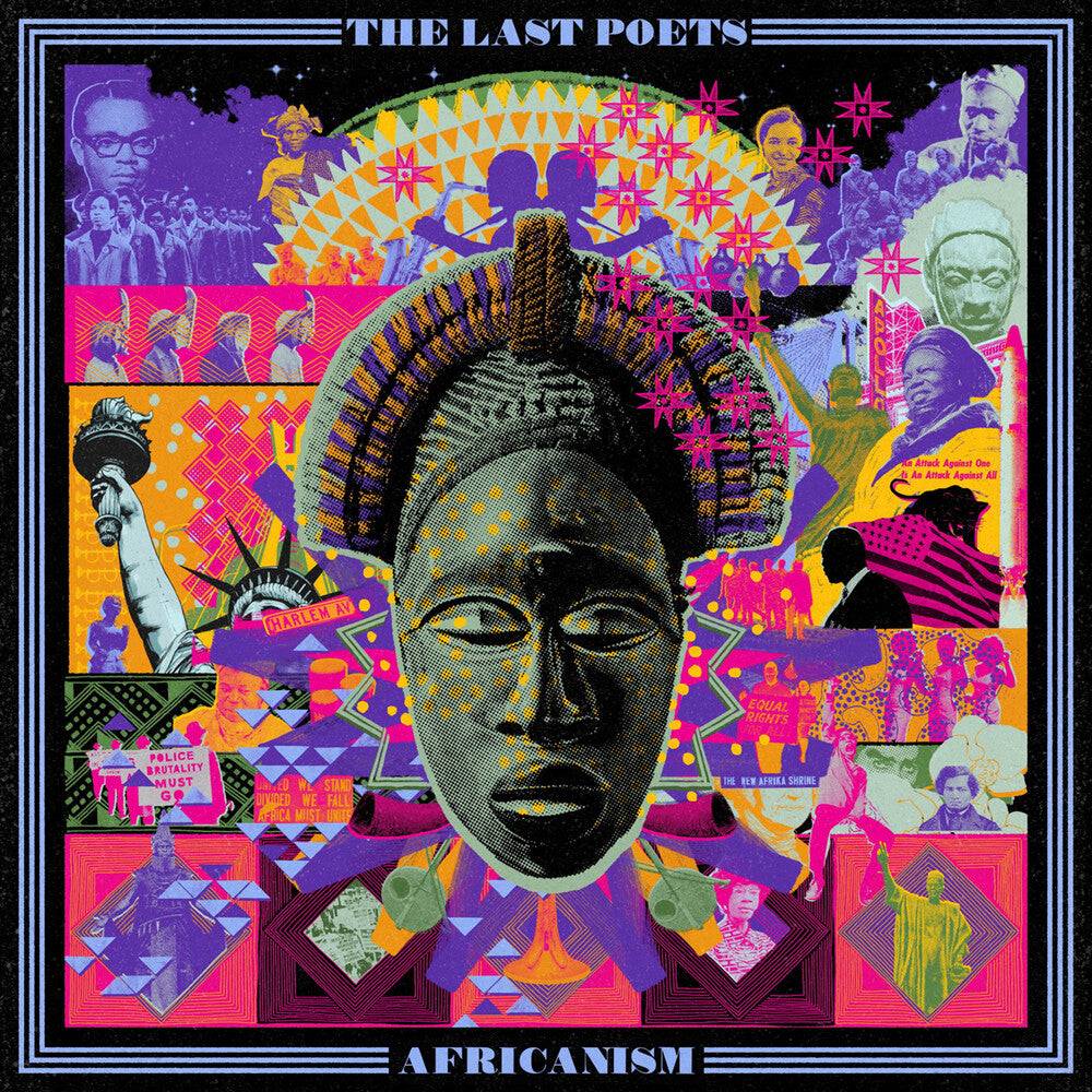 the album cover for Last Poets / Tony Allen - Africanism