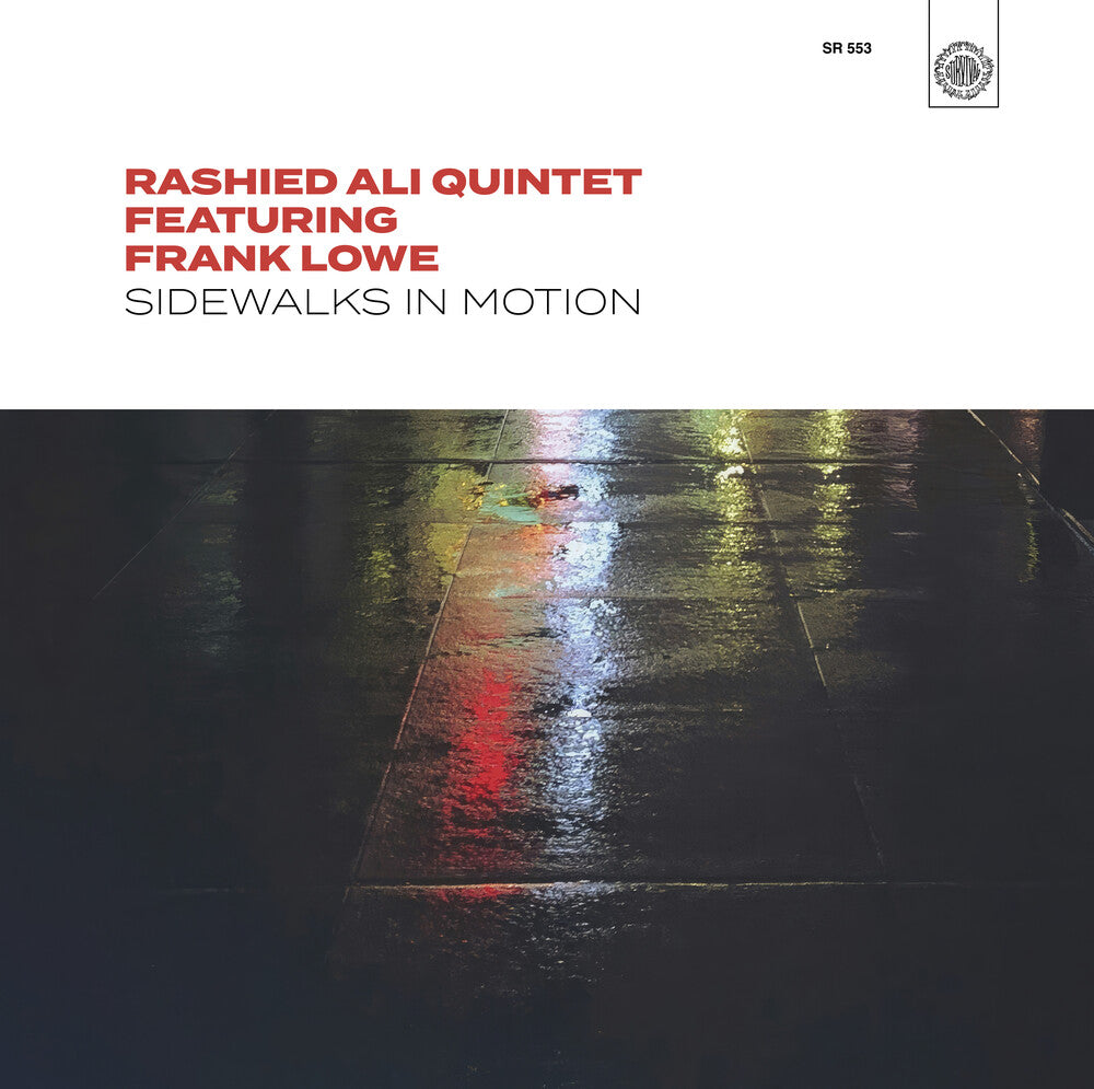 the album cover for Rashied Ali  Quintet / Lowe,Frank - Sidewalks In Motion