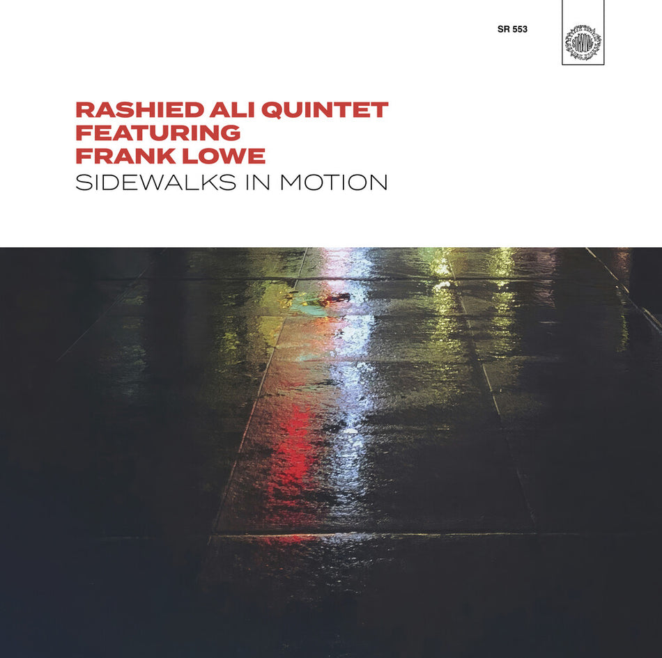 the album cover for Rashied Ali  Quintet / Lowe,Frank - Sidewalks In Motion