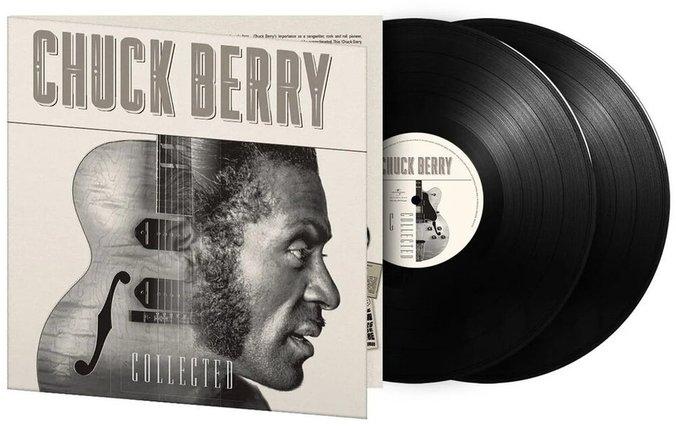 the album cover for Chuck Berry - Collected (Blk) (Gate) [180 Gram] (Hol)