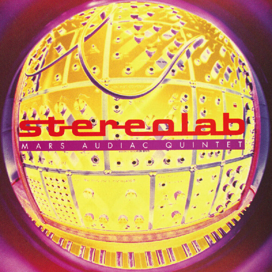 the album cover for Stereolab - Mars Audiac Quintet
